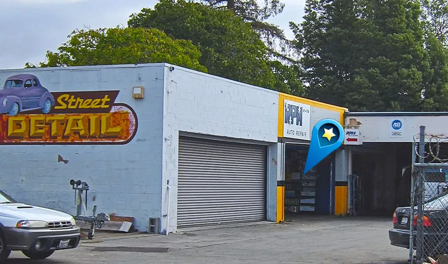 RPM Auto Repair shop front