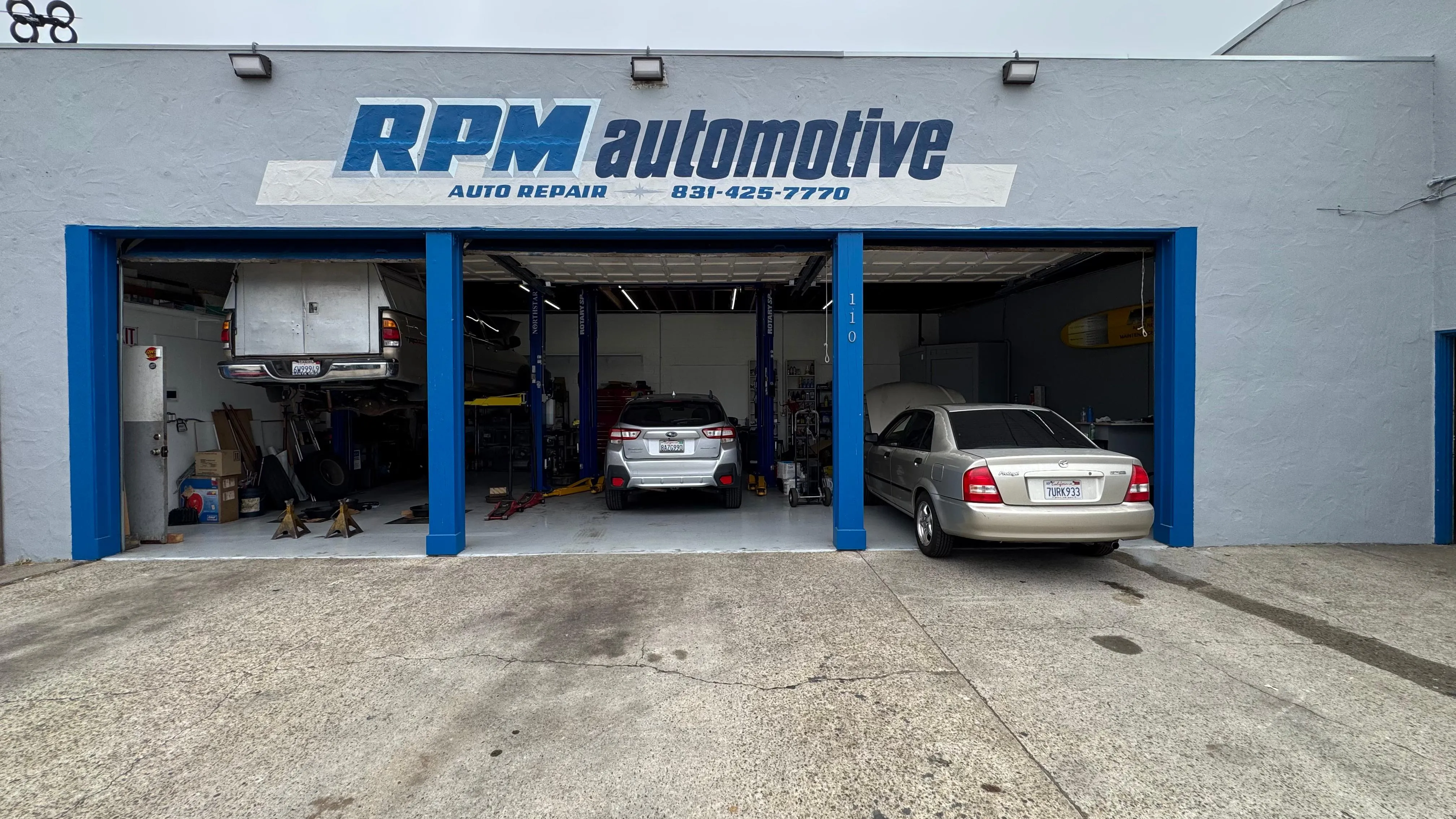 RPM Auto Repair front entrance